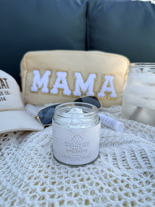 Wild Tallow Whipped Sun Balm – Unscented (Adult)