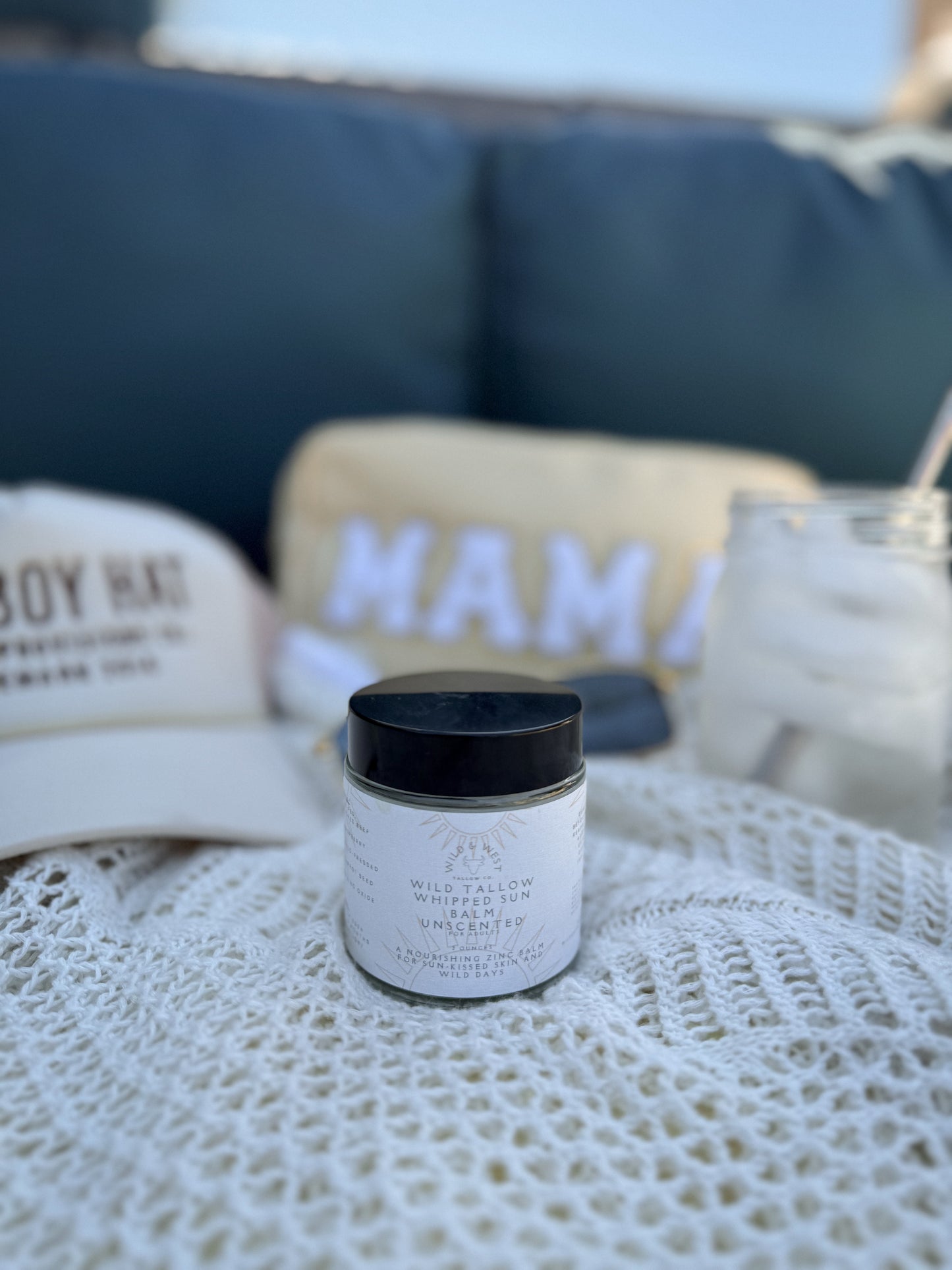 Wild Tallow Whipped Sun Balm – Unscented (Adult)