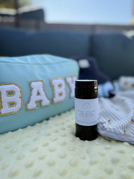 Wild Tallow Sun Balm Stick – Unscented (Littles)