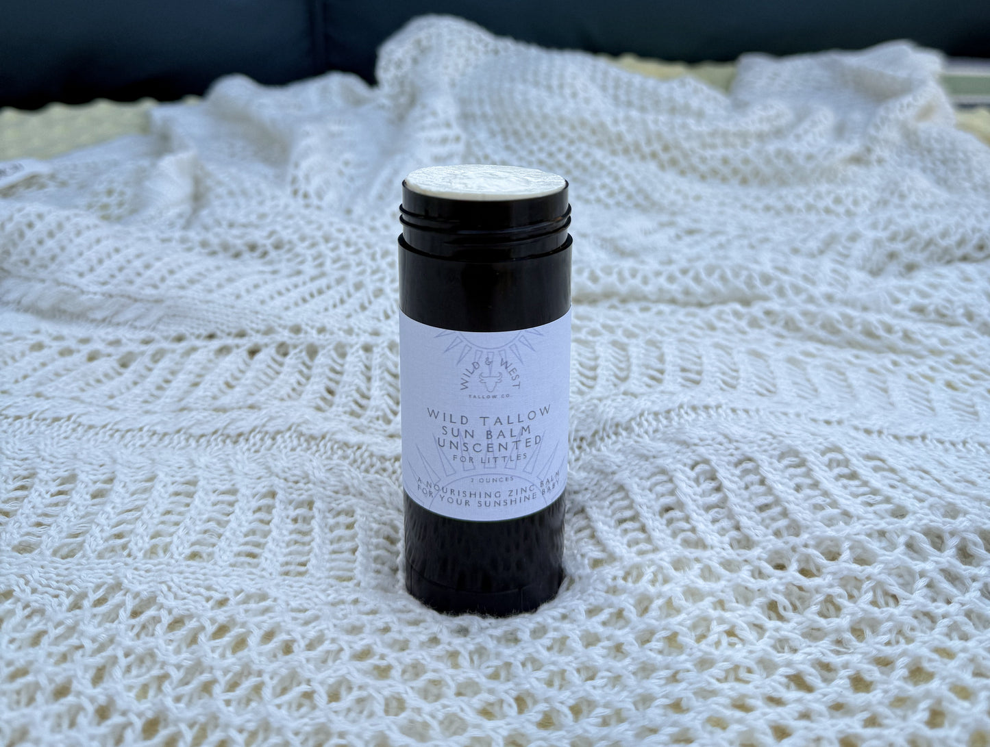 Wild Tallow Sun Balm Stick – Unscented (Littles)